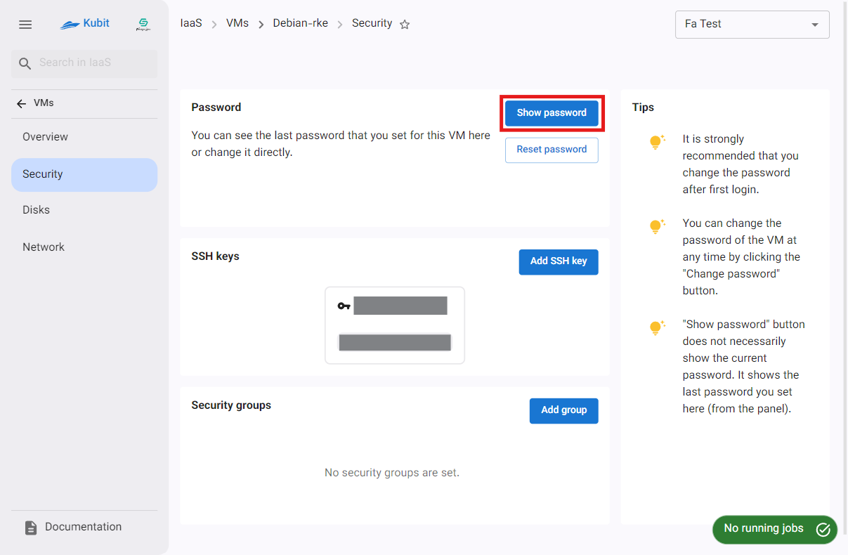 VM: display pass